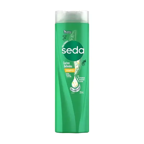 SHAMPOO SEDA CACHOS DEFINIDOS - CONTROLE E BELEZA DOS CACHOS 325ML