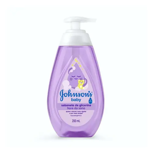 SABONETE LIQUIDO INFANTIL JOHNSON'S BABY HORA DO SONO 200ML