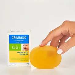 SABONETE EM BARRA GRANADO BEBE GLICERINA 90G