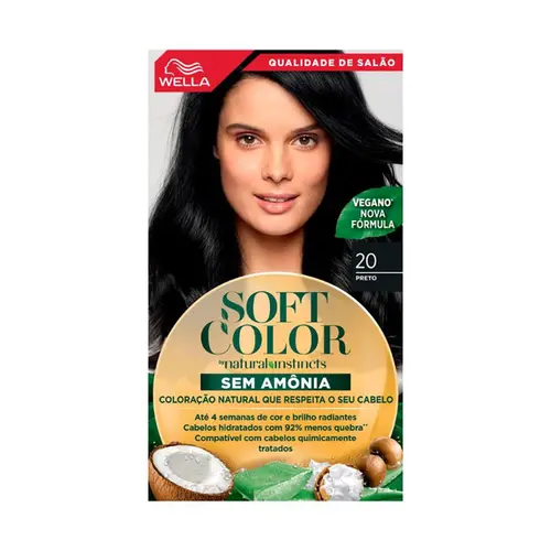 TONALIZANTE SOFT COLOR 20 PRETO