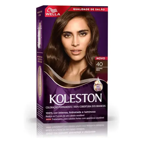 TINTURA KOLESTON 40 CASTANHO MEDIO
