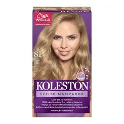 TINTURA KOLESTON 81 LOURO CINZA CLARO