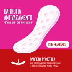 PROTETOR DIARIO CAREFREE PROTEÇÃO COM PERFUME 40 UNIDADES