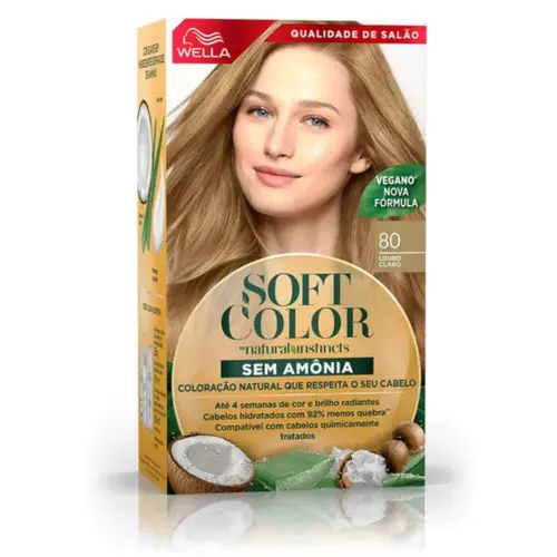 TONALIZANTE SOFT COLOR 80 LOURO CLARO
