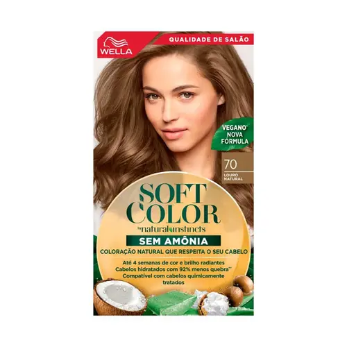 TONALIZANTE SOFT COLOR 70 LOURO NATURAL