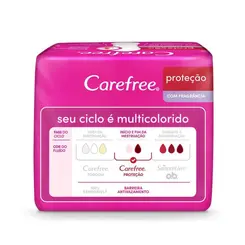 PROTETOR DIARIO CAREFREE PROTEÇÃO COM PERFUME 15 UNID