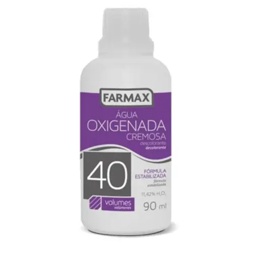AGUA OXIGENADA 40VL FARMAX CREME  90ML
