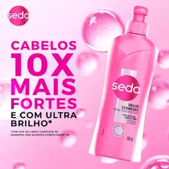 CREME DE PENTEAR SEDA BRILHO CERAMIDAS 300ML