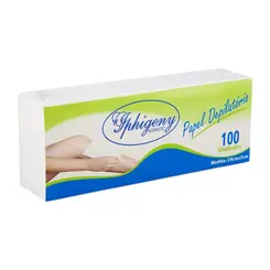 PAPEL PARA DEPILAR IPHIGENY  COM 100UN