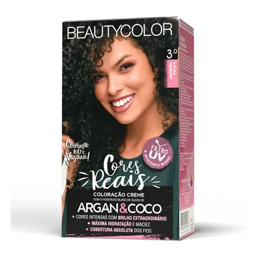 TINTURA BEAUTY COLOR 3.0 CASTANHO ESCURO