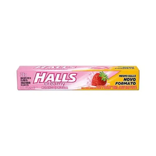 HALLS CREAMY MORANGO