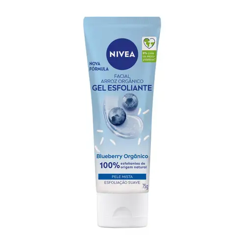 GEL ESFOLIANTE FACIAL NIVEA REFRESCANTE BIO BLUEBERRY 75G
