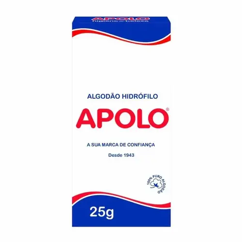 ALGODAO APOLO HIDROFILO 25G