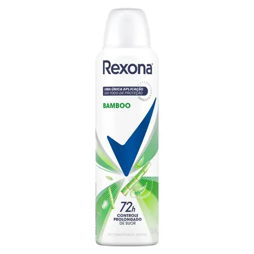 DESODORANTE FEMININO AEROSOL REXONA BAMBOO 150ML