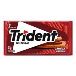 CHICLETE TRIDENT CANELA 5UN