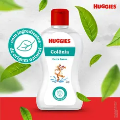 COLÔNIA HUGGIES EXTRA SUAVE INFANTIL COM 100ML