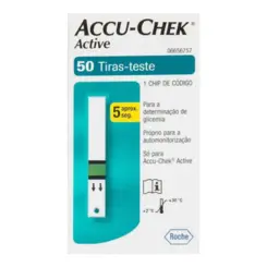 ACCU CHEK ACTIVE 50 TIRAS