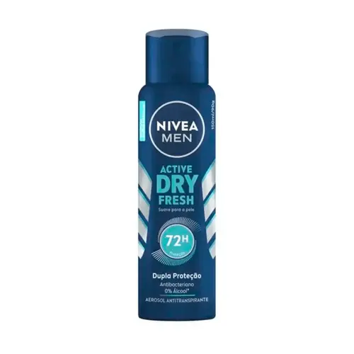 DESODORANTE AEROSOL NIVEA MEN ACTIVE DRY FRESH 150ML