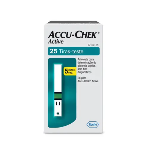 ACCU CHEK ACTIVE 25 TIRAS