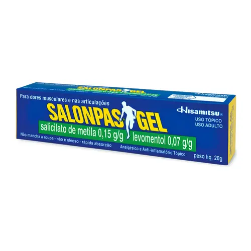 SALONPAS EM GEL COM 20G