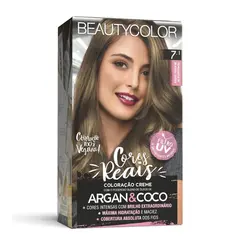 TINTURA BEAUTY COLOR 7.1 LOURO NATURAL ACINZENTADO