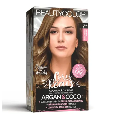 TINTURA BEAUTY COLOR 7.3 LOURO DOURADO