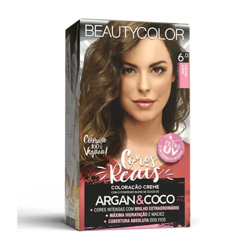 TINTURA BEAUTY COLOR 6.0 LOURO ESCURO