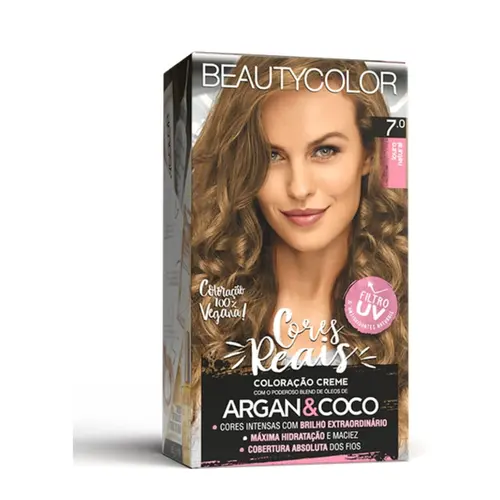 TINTURA BEAUTY COLOR  7.0 LOURO NATURAL