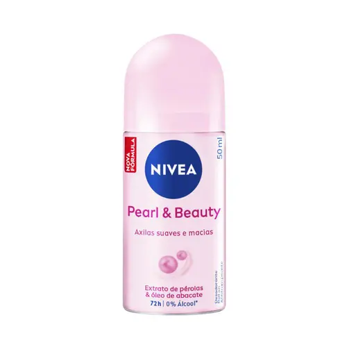 DESODORANTE ROLL ON NIVEA PEARL BEAUTY 50ML