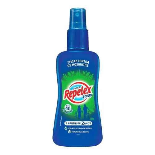 REPELENTE REPELEX SPRAY LIQUIDO COM 100 ML