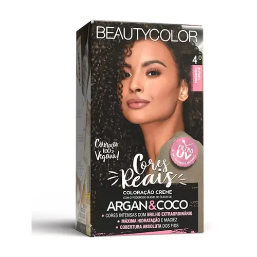 TINTURA BEAUTY COLOR 4.0 CASTANHO NATURAL
