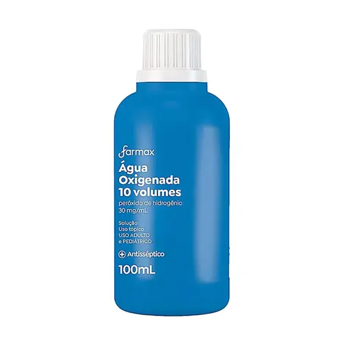 AGUA OXIGENADA FARMAX 10VL 100ML