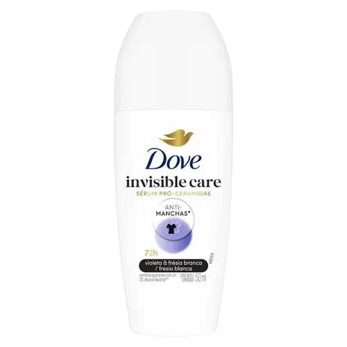 DESODORANTE ROLL ON DOVE INVISIBLE DRY 50ML