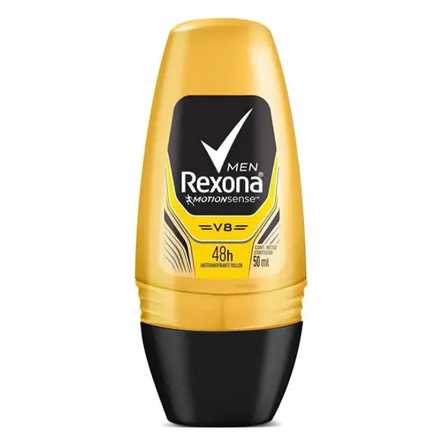 DESODORANTE ROLL ON MASCULINO REXONA V8 50ML