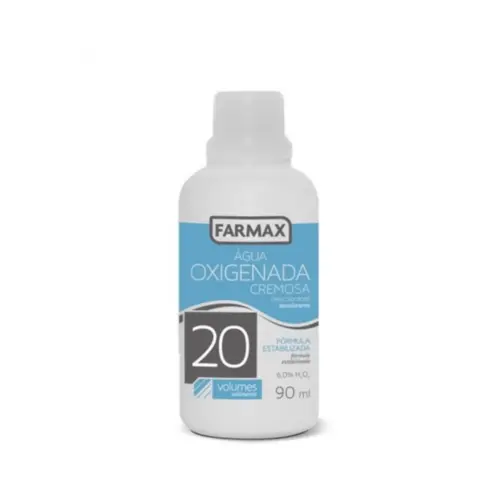 AGUA OXIGENADA 20VL FARMAX CREME  90ML