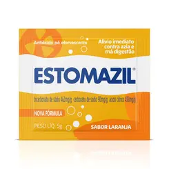 ESTOMAZIL LARANJA PO EFERVESCENTE ENVELOPE 5G