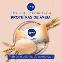 SABONETE EM BARRA NIVEA HIDRATANTE AVEIA 85G