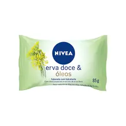 SABONETE EM BARRA NIVEA HIDRATANTE ERVA DOCE 85G