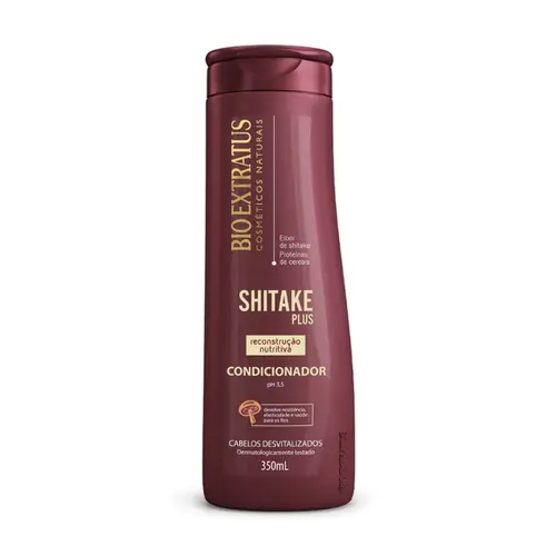 CONDICIONADOR BIO EXTRATUS SHITAKE PLUS - RECONSTRUÇÃO NUTRITIVA 350ML
