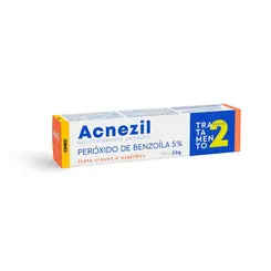 ACNEZIL GEL ANTIACNE - TRATA CRAVOS E ESPINHAS 20MG