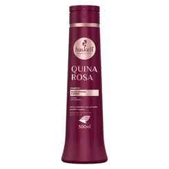 SHAMPOO HASKELL QUINA ROSA - BRILHO INTENSO E MACIEZ 500ML