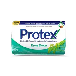 SABONETE EM BARRA PROTEX ERVA DOCE 85G