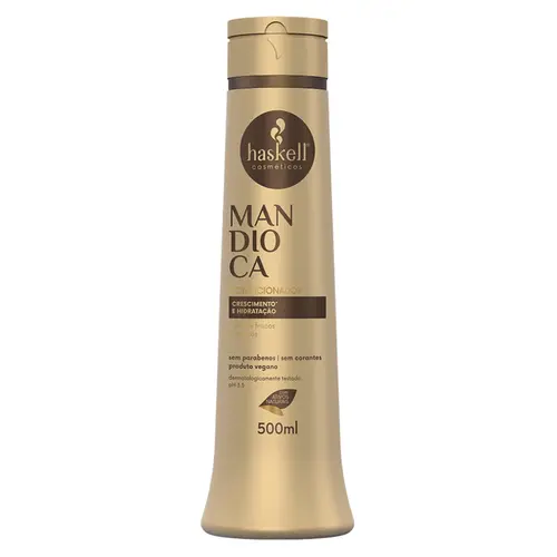 CONDICIONADOR HASKELL MANDIOCA - CRESCIMENTO E HIDRATAÇÃO 500ML