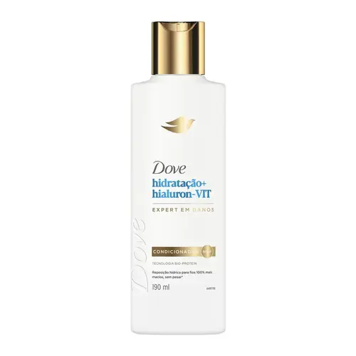 CONDICIONADOR DOVE HIDRATAÇÃO + HIALURON-VIT 200ML