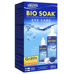 KIT BIO SOAK SOLUÇÃO PARA LENTES DE CONTATO COM 480ML