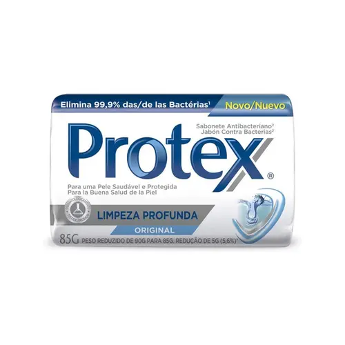 SABONETE EM BARRA PROTEX LIMPEZA PROFUNDA 85G