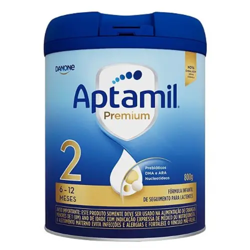 APTAMIL PREMIUM 2 800G – FORMULA INFANTIL (6 A 12 MESES)