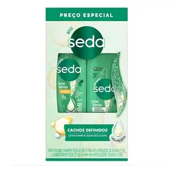 KIT SEDA CACHOS DEFINIDOS SHAMPOO 300ML + CONDICIONADOR 190ML