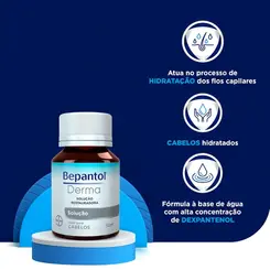 SOLUÇÃO CAPILAR PARA HIDRATAÇÃO BEPANTOL DERMA 50ML