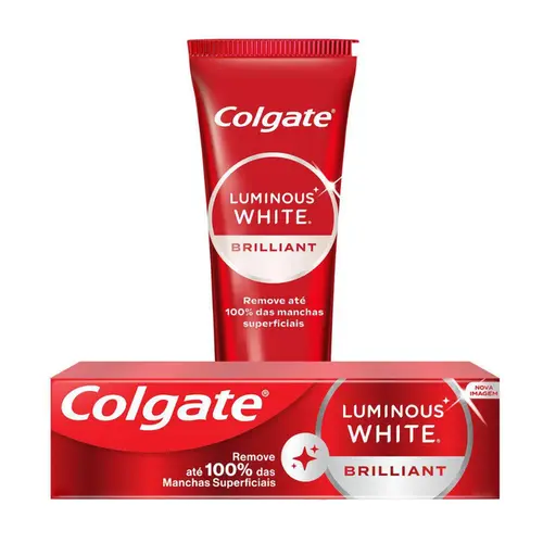 PASTA DE DENTE COLGATE LUMINOUS WHITE BRILLIANT 70G